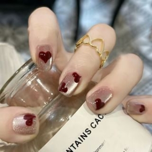 Cutip Nails - Heart Press On Nail