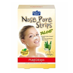 PUREDERM - Nose Pore Strips - Aloe - 6 strips