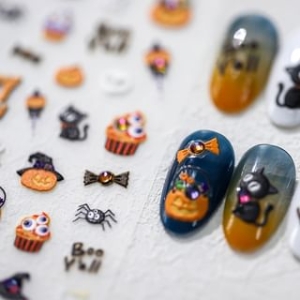 MAGICO - Halloween Ghost Nail Art Stickers