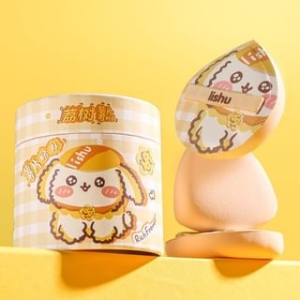 lishu - Puppy Rich Flower Marshmallow Puff Set)