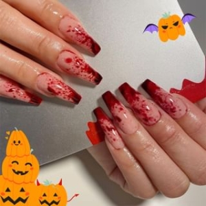 Miumi - Halloween Blood Press On Nail