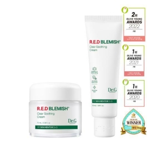 Dr.G Red Blemish Clear Soothing Cream 70mL+50mL Refill Set