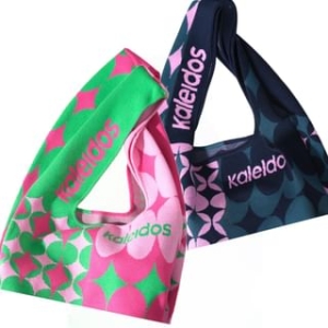 Kaleidos - Two Tone Knit Tote Bag - 2 Colors