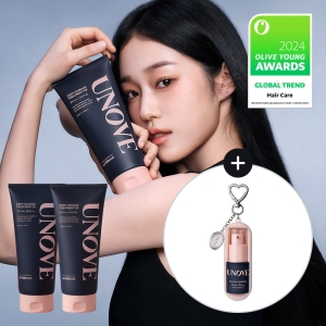 UNOVE Deep Damage Treatment EX 320mL Duo Special Set (+Silk Oil Essence 10ml Mini Keyring)