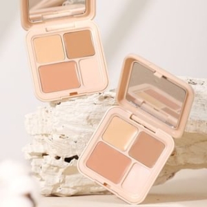 WODWOD - Lightweight Nude Trio Concealer - 2 Types - 4g