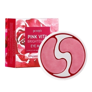 PETITFEE - Pink Vita Brightening Eye Mask - 60pcs