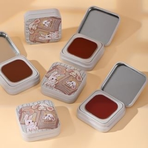 YIGU DIGU - Diary Series Metal Box Blush & Lip Cream - 6 Colours - 2g