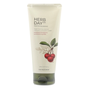 THE FACE SHOP Herb Day 365 Master Blending Cleanser 170ml Acerola Blueberry