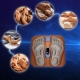 With Remote Control - Feet Massager - Blue - One Size