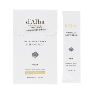 d’Alba Waterfull Sleeping Pack 4ml * 12ea