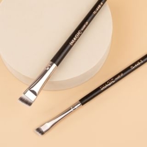 IMAGIC - Flat Angled Makeup Eyebrow Brush - 2 Sizes