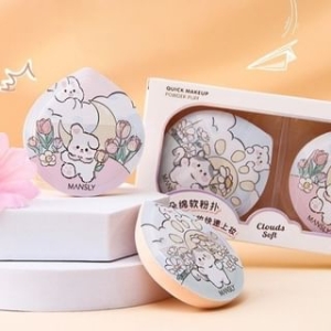 MANSLY - Cute Cloud Soft Powder Puff)