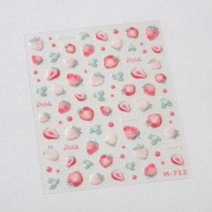 MAGICO - Strawberry Nail Art Stickers