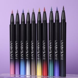 HANDAIYAN - Vivid Metallic-Finish Luster Liquid Eyeliner - 10 Colors - 8ml