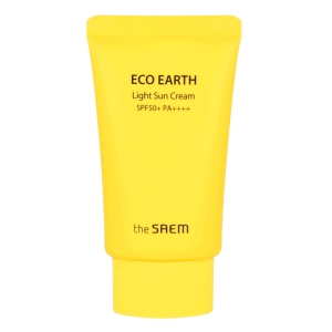 the SAEM Eco Earth Light Sun Cream SPF50+ PA+++ 50g