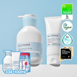 ILLIYOON Ceramide Ato Lotion 334mL + 100mL