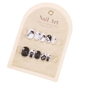 Cutip Nails - Cat Plain Press On Nail / Tool Kit / Set