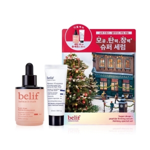 belif Super Drops Peptide Firming Serum 30ml Holiday Set (+Numero 35ml)