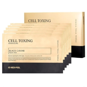 MEDI-PEEL Cell Toxing Black Caviar Dermajours Repair Mask Set