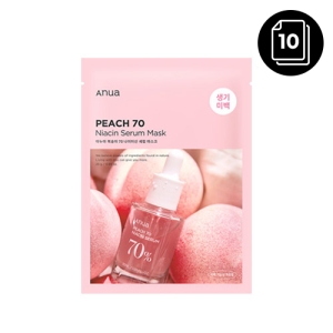 ANUA Peach 70 Niacin Serum Mask 10ea