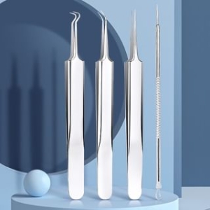 Beauty Artisan - Stainless Steel Blackhead Tweezers / Set