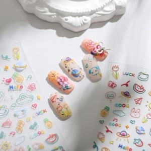 TENSOR DESIGN - Cartoon Nail Art Stickers