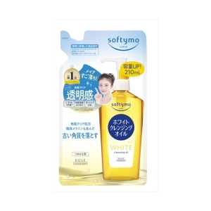 Kose - Softymo White Cleansing Oil Refill (2024 Version) - 210ml