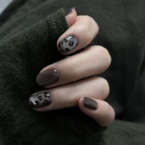 Klandail - Leopard Print Press On Nail