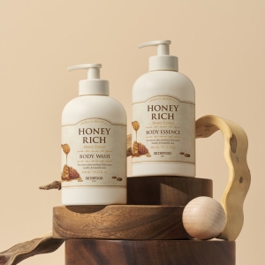 SKINFOOD Honey Rich Body Wash / Lotion 450mL