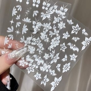 Evorizte - Floral Nail Art Stickers