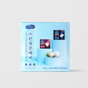 silcot Sponge Facial Cotton Special Set (Uruuru 40 Sheets1ea)