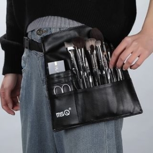 MSQ - Faux Leather Makeup Brush Belt Bag