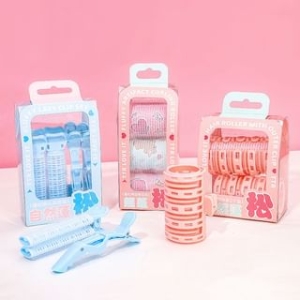 PureSnow - Plastic Hair Roller / Set