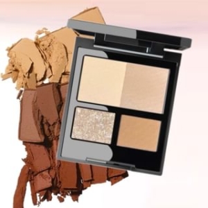 GELLA'S - Impression 4 Color Eyeshadow - Oatmeal