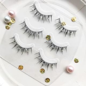 Aimo - Butterfly / Faux Pearl False Eyelashes