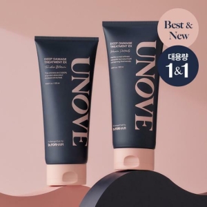 UNOVE Large Capacity Deep Damage Treatment EX Duo Limited Set (Tender Bloom 320mL+Warm Petal 320mL)