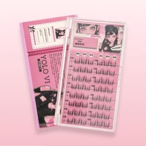 Lazy Cat Ear Series Individual False Eyelashes