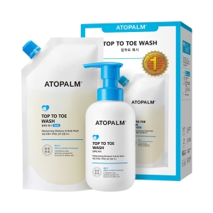 Atopalm Top To Toe Wash 300mL Special Set (+Refill 250mL)