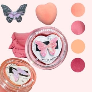 Butterfly Rhyme Air Powder Blusher Cream - (7-10)