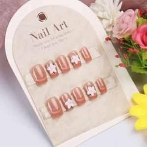 Klandail - Floral Press On Nail