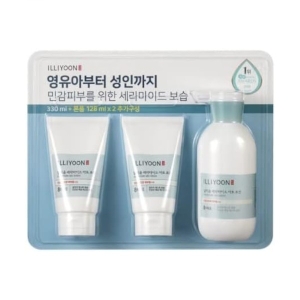 ILLIYOON - Ceramide Ato Lotion Set - 1set(3items)